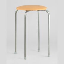 Табурет Stool Group Оранж мягкий  сахара, стальной каркас, сидение поролон, обивка кожзаменитель