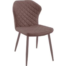 Стул DikLine 239М кож/зам STONE, ножки STONE