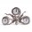 Часы настольные Secret De Maison OCTOPUS ( mod. 9686 ) 