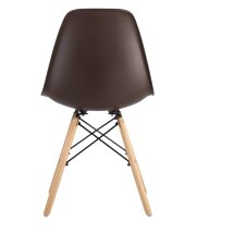 Стул Eames DSW коричневый