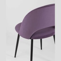 Стул Stool Group Софи велюр фиолетовый