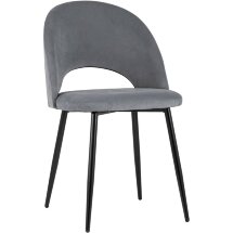 Стул Stool Group Софи велюр серый