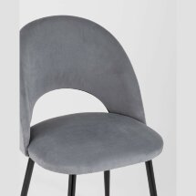 Стул Stool Group Софи велюр серый