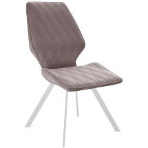Стул DikLine 242M B5 LATTE/ ножки белые