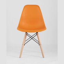 Стул Eames Style DSW оранжевый x4