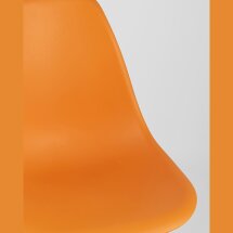 Стул Eames Style DSW оранжевый x4