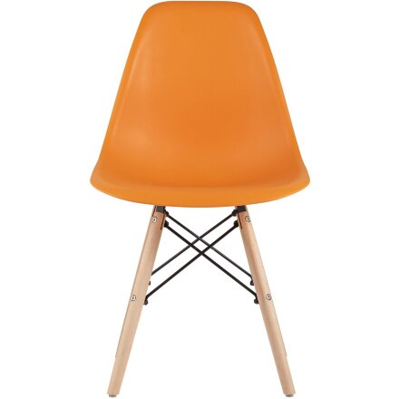 Стул Eames Style DSW оранжевый x4 
