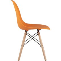 Стул Eames Style DSW оранжевый x4