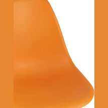 Стул Eames Style DSW оранжевый x4
