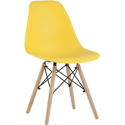 Стул Eames Style DSW желтый x4 