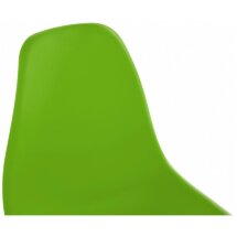 Пластиковый стул Eames PC-015 зеленый